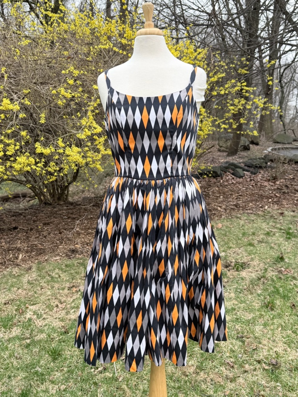 Pinup Girl Clothing Halloween Harlequin Jenny Dress
